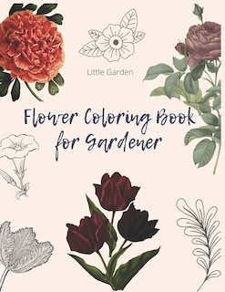 Couverture_Flower Coloring Book for Gardener