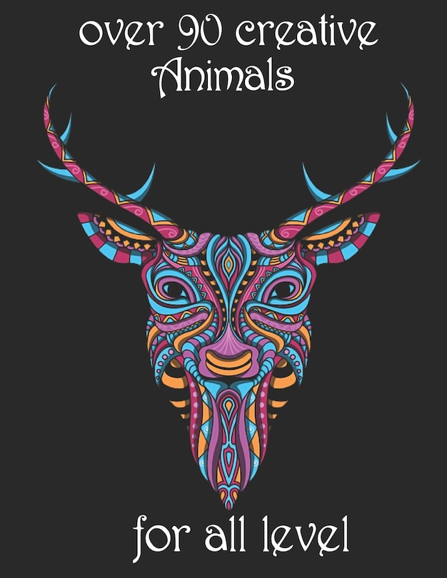 Front cover_over 90 creative Animals for all level