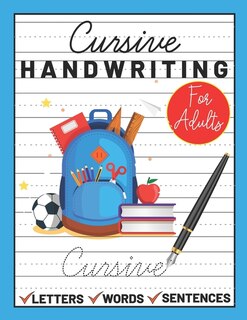 Front cover_Cursive Handwriting for Adults