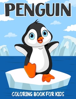 Front cover_Penguin Coloring Book for Kids