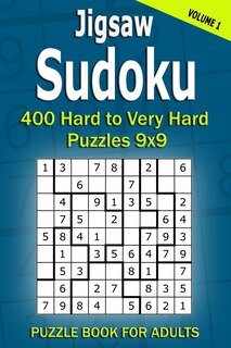 Front cover_Jigsaw Sudoku Puzzle Book for Adults
