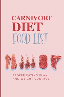 Front cover_Carnivore Diet Food List