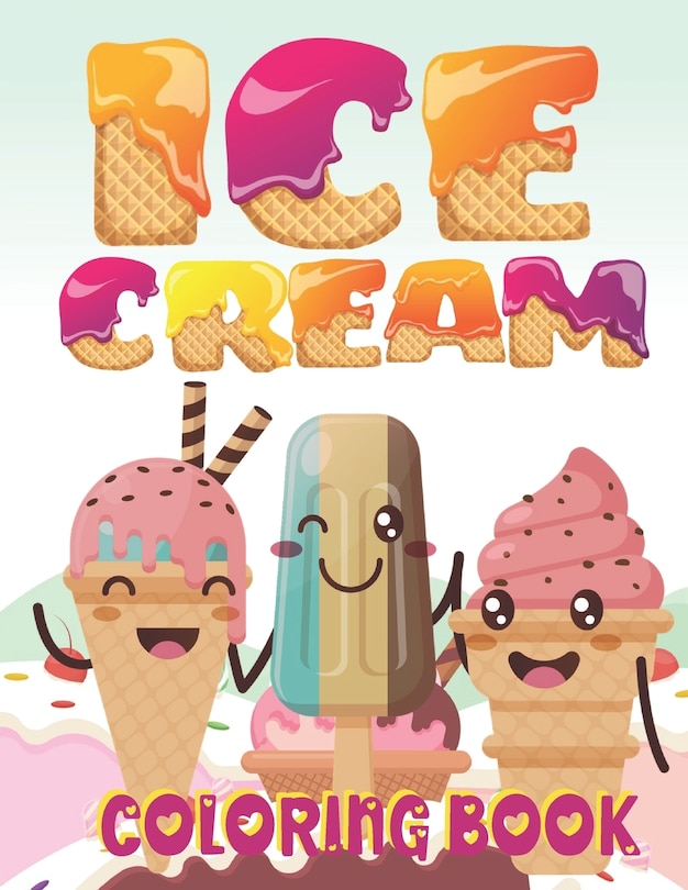 Couverture_Ice Cream Coloring Book