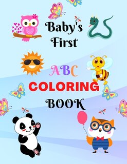 Front cover_Baby's First ABC Coloring Book