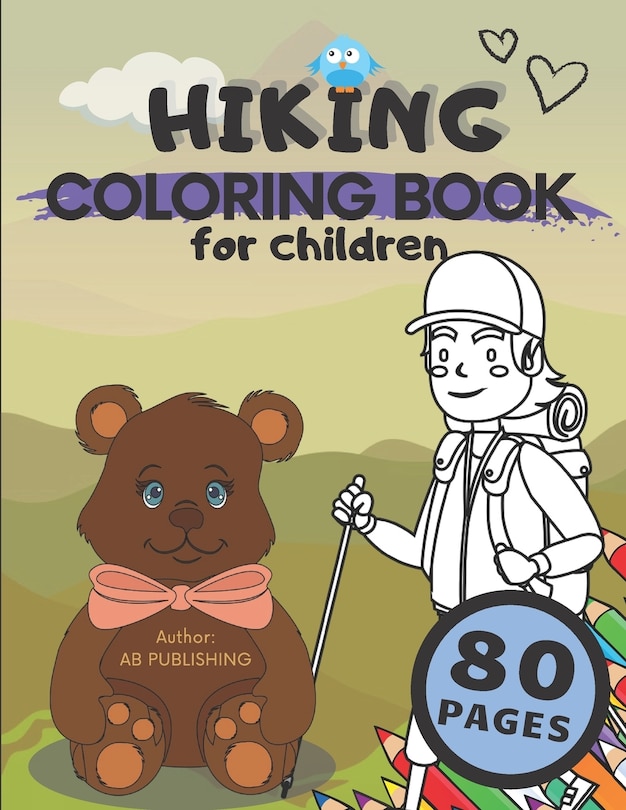Couverture_Hiking Coloring Book For Children