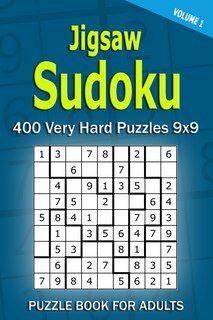 Front cover_Jigsaw Sudoku Puzzle Book for Adults