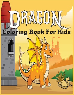 Front cover_Dragon Coloring Book For kids