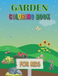 Couverture_Garden Coloring Book for Kids