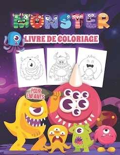 Couverture_Monster Livre de Coloriage pour Enfants