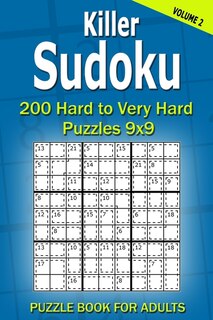 Front cover_Killer Sudoku Puzzle Book for Adults