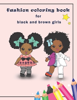 Couverture_fashion coloring book for black and brown girls