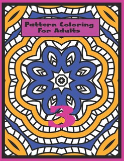 Front cover_Pattern Coloring For Adults