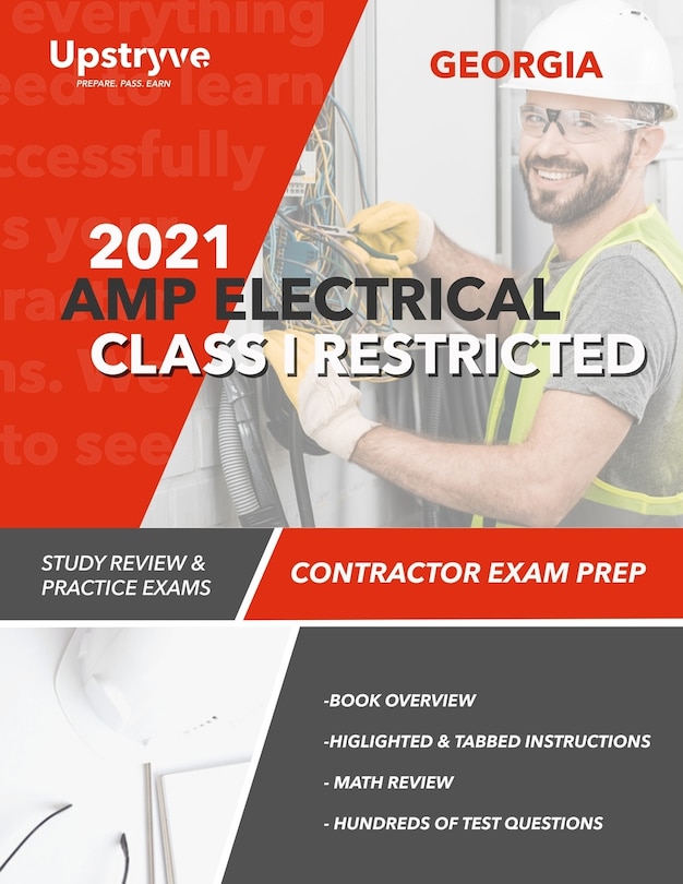 Couverture_2021 Georgia AMP Electrical Class I Restricted Contractor Exam Prep