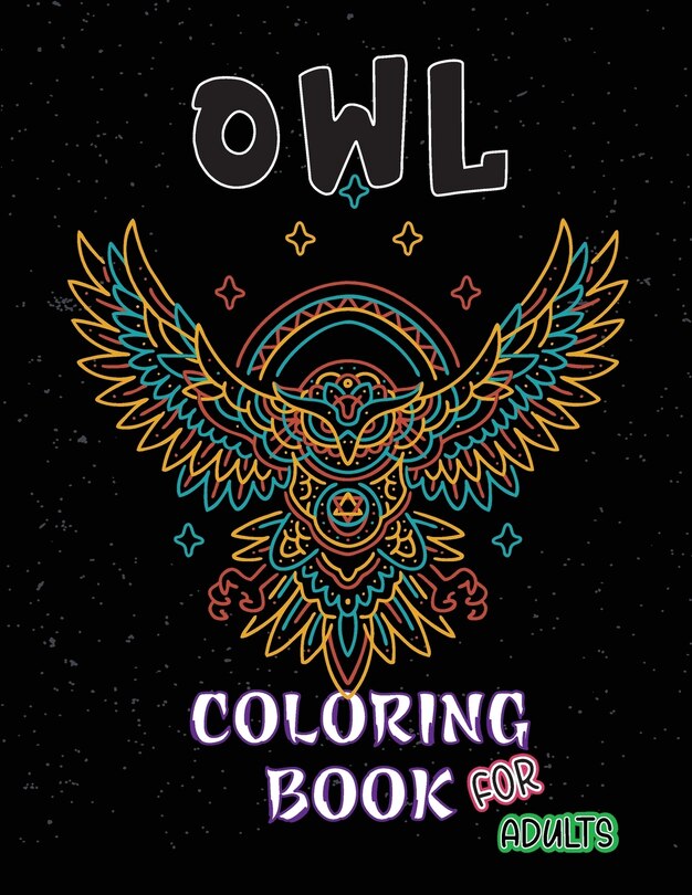 Couverture_Owl Coloring Book for Adults
