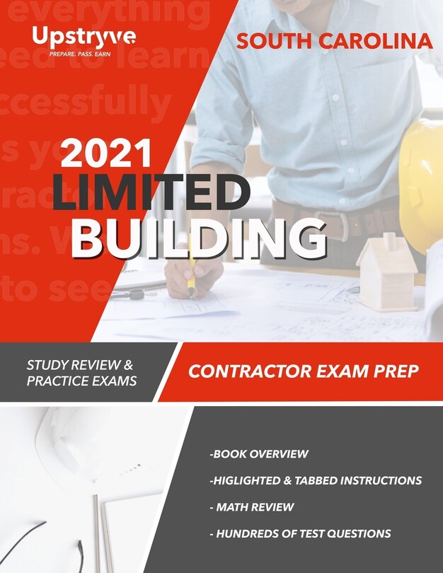 Front cover_2021 South Carolina Limited Building Contractor Exam Prep
