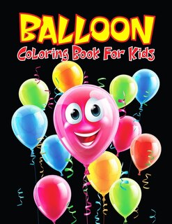 Front cover_Balloon Coloring Book for Kids
