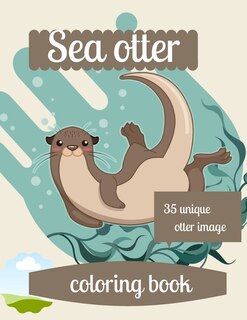 Front cover_Sea otter coloring book