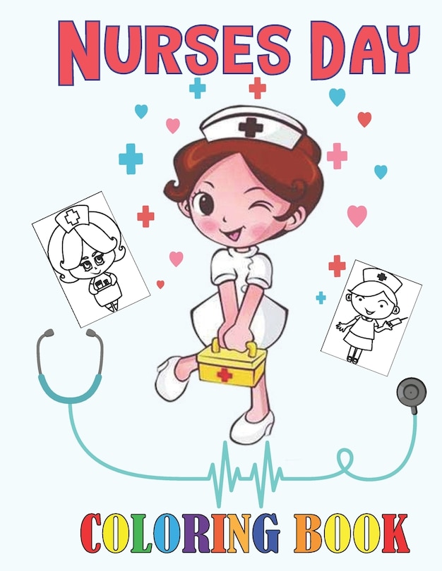 Couverture_Nurses Day Coloring Book