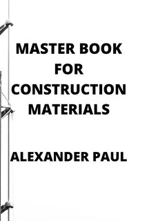 Front cover_Master Book for Construction Materials