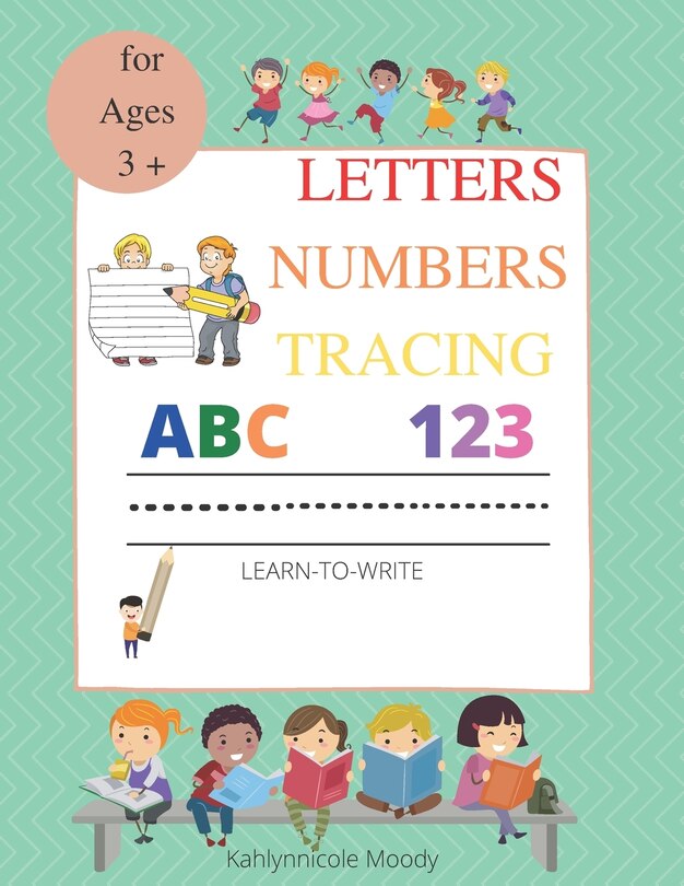 Couverture_Letters Numbers Tracing (Uppercase A-Z & Lowercase a-z & Numbers 1-20) Shapes & Colors