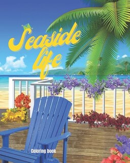 Front cover_Seaside Life Coloring Book