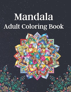 Front cover_Mandala Flower Coloring Book