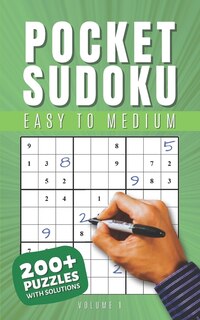 Front cover_Pocket Sudoku Easy to Medium With Solutions