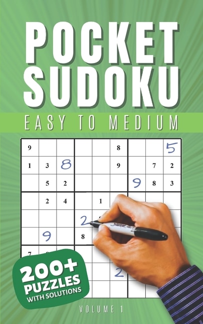 Front cover_Pocket Sudoku Easy to Medium With Solutions