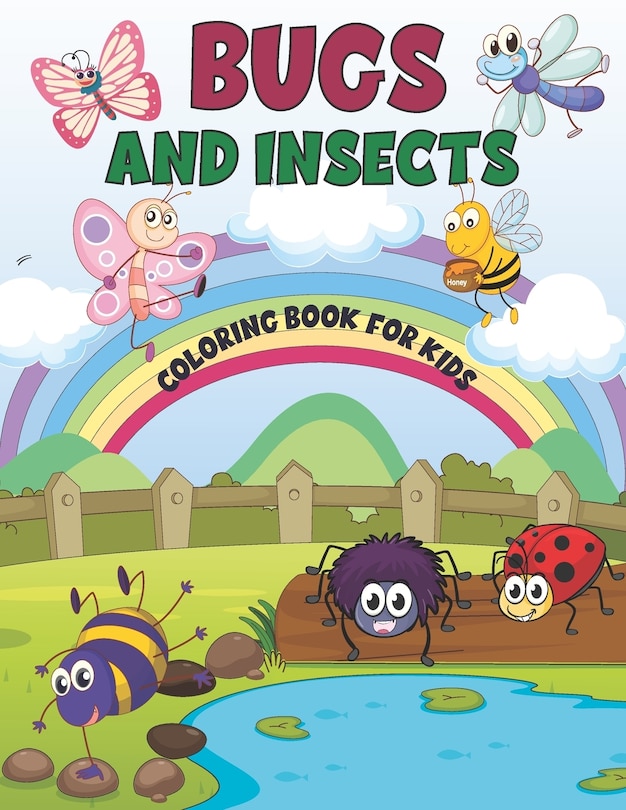 Couverture_Bugs and Insects Coloring Book for Kids