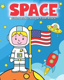 Couverture_Space Coloring Book For Kids
