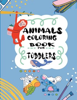 Front cover_Animals Coloring Book for Toddlers