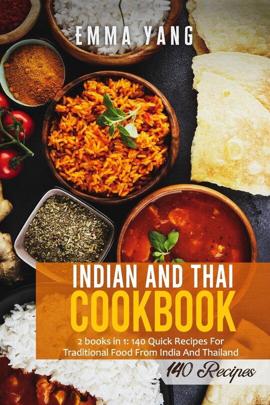 Front cover_Indian And Thai Cookbook