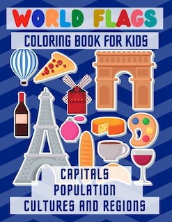 Front cover_World flags coloring book