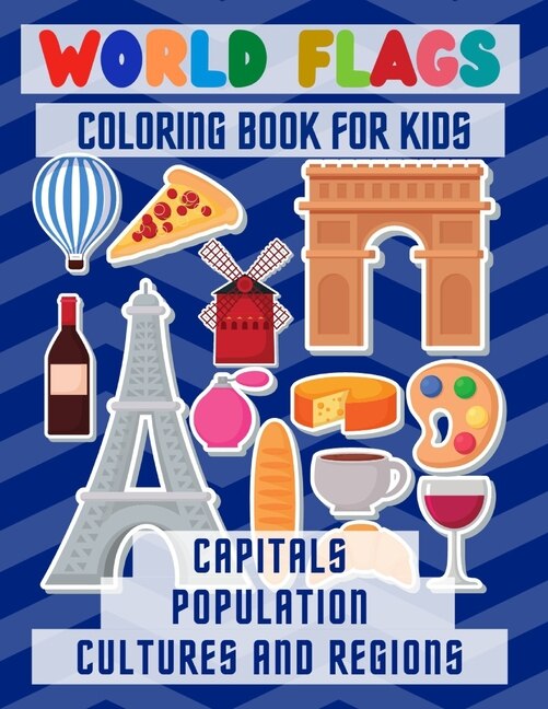Front cover_World flags coloring book