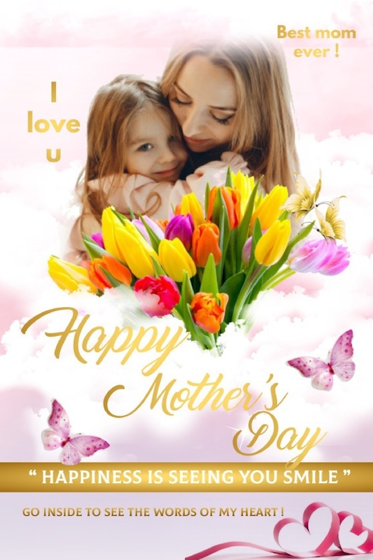 Front cover_Letter to my mother, Happy Mother's Day