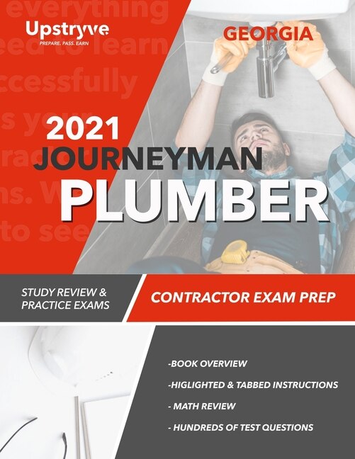 Front cover_2021Georgia Journeyman Plumber Exam Prep
