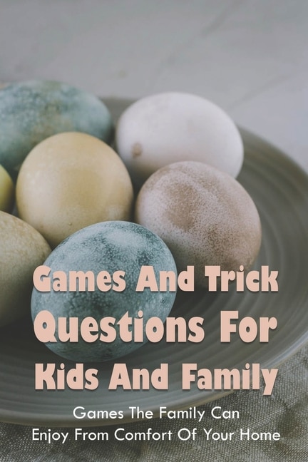 Couverture_Games And Trick Questions For Kids And Family