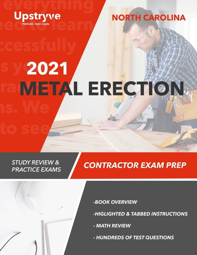 Couverture_2021 North Carolina Metal Erection Contractor Exam Prep