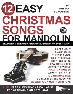 Couverture_12 Easy Christmas Songs for Mandolin