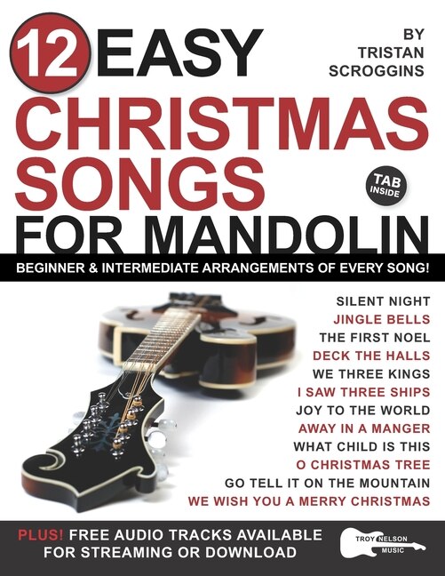 Couverture_12 Easy Christmas Songs for Mandolin