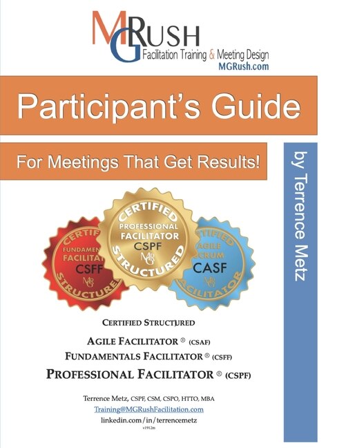 Front cover_Participant's Guide