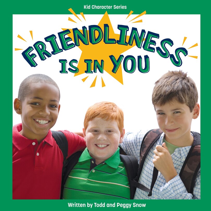Couverture_Friendliness Is in You