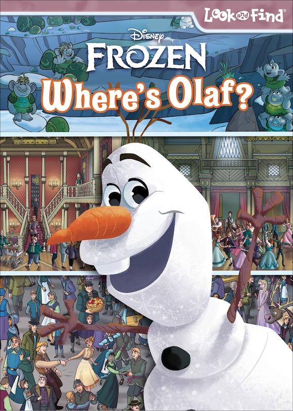 Couverture_Disney Frozen Where's Olaf?