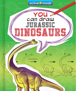 Front cover_You Can Draw Jurassic Dinosaurs