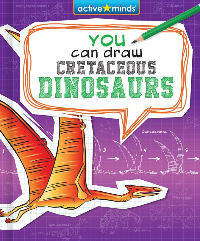 Couverture_You Can Draw Cretaceous Dinosaurs