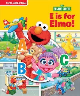 Front cover_Sesame Street E Is for Elmo!