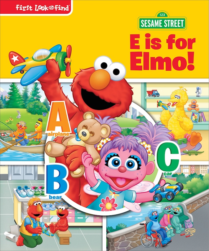 Front cover_Sesame Street E Is for Elmo!