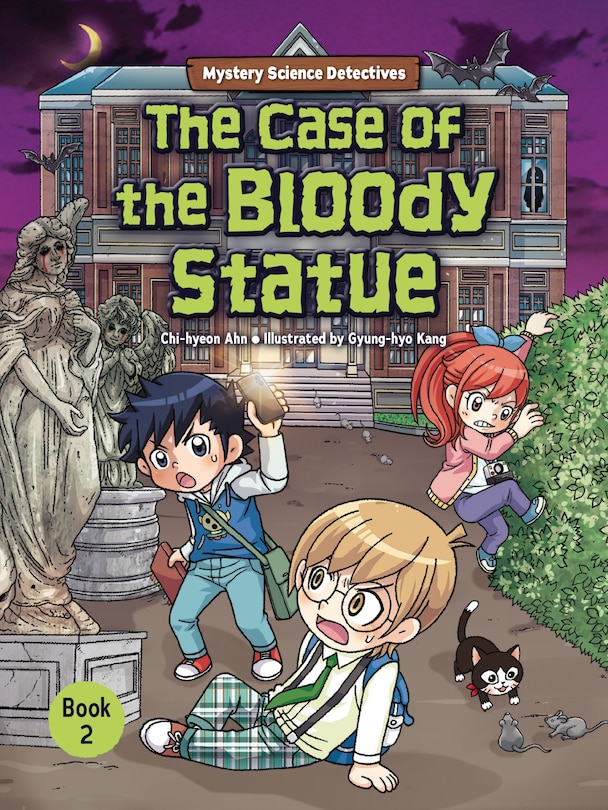 Front cover_The Case of the Bloody Statue