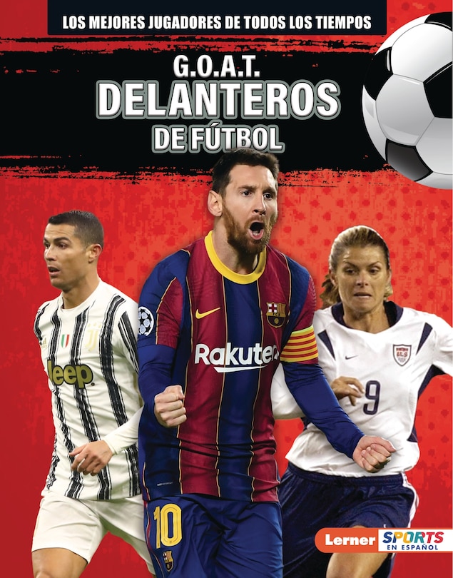 Front cover_G.O.A.T. Delanteros de Fútbol (G.O.A.T. Soccer Strikers)