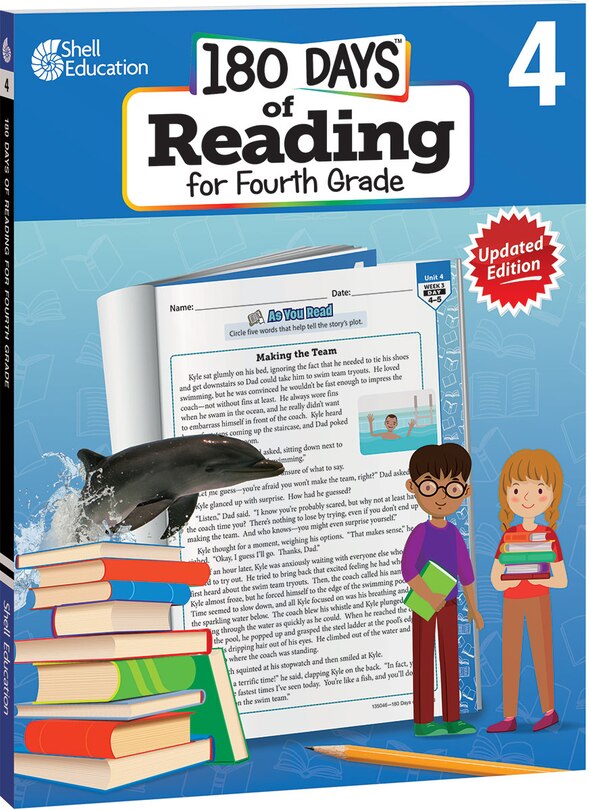 Couverture_180 Days(tm) Reading for Fourth Grade, 2nd Edition